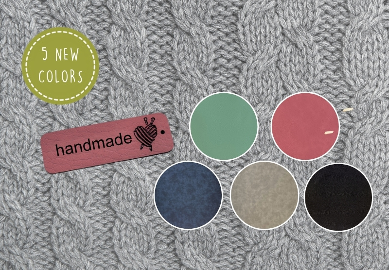 Artificial leather in new color variations