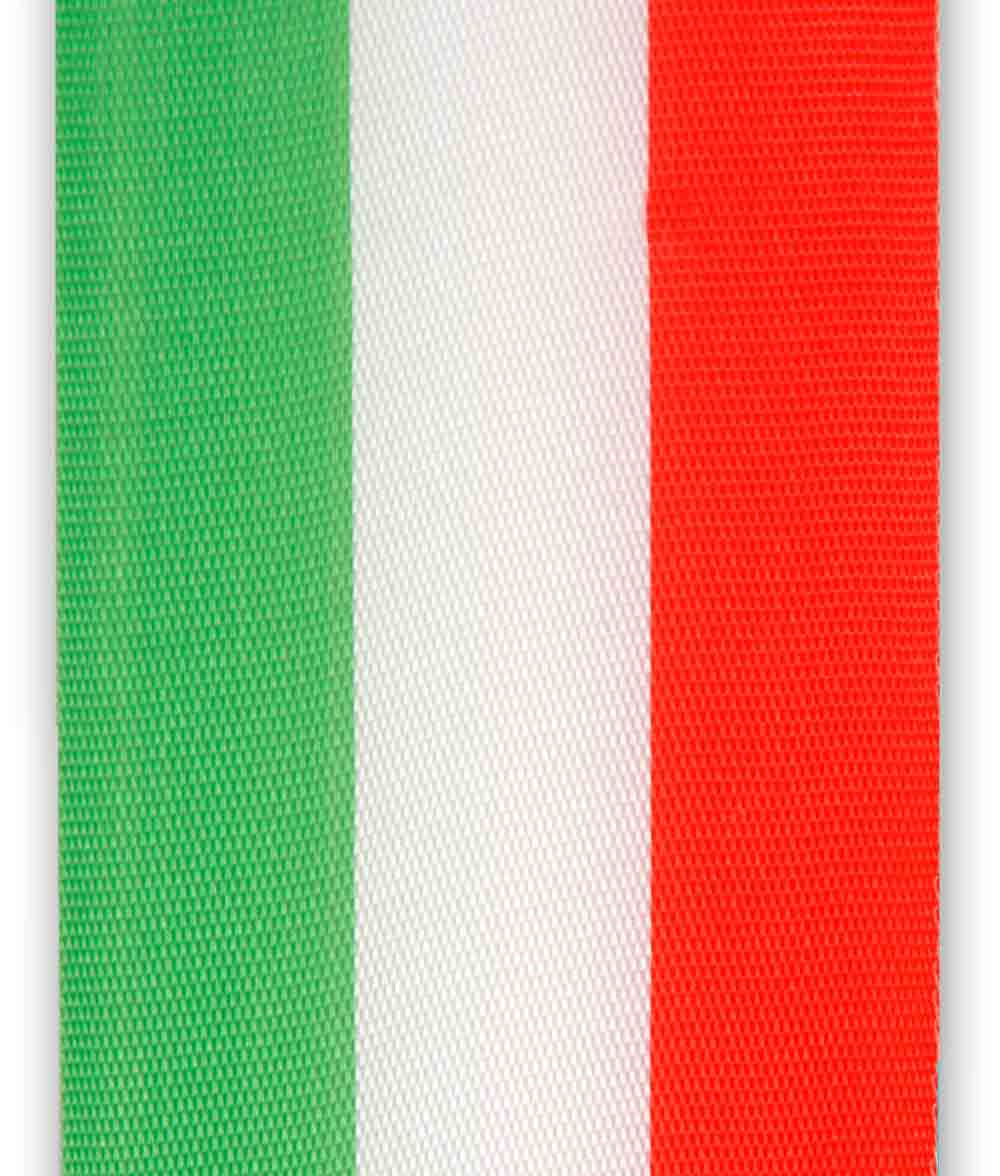 national ribbon green - white - red