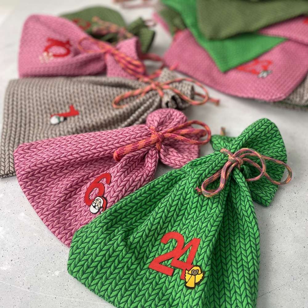 Iron-On Numbers for Advent Calendars