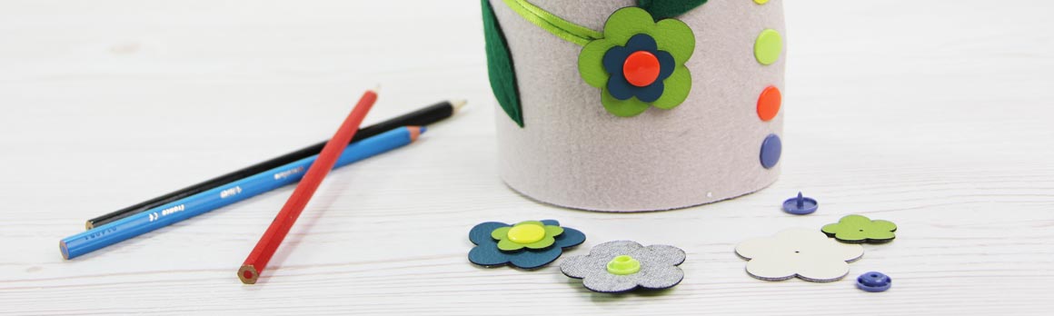 Druckknöpfe Pins von namensbaender