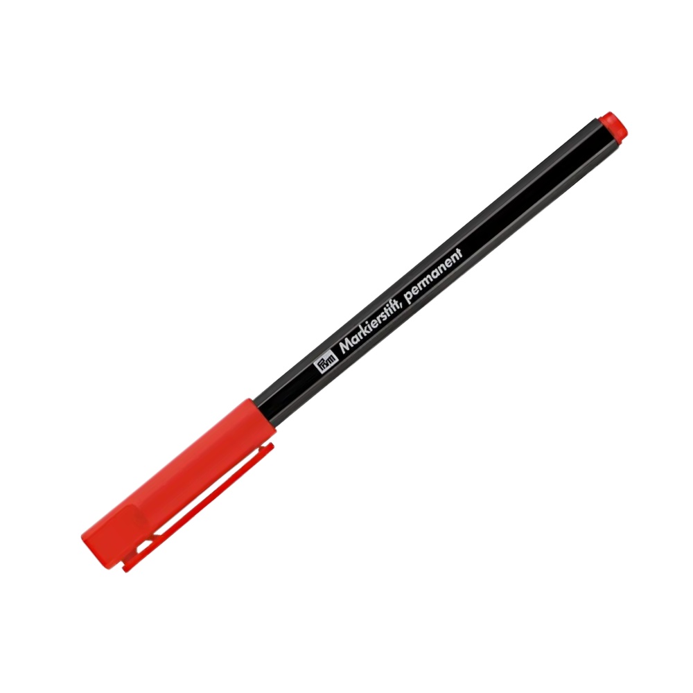Prym laundry marking pen, red