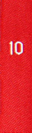 woven size labels - number 10
