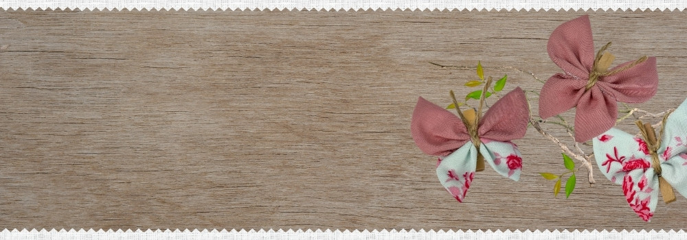 schmetterlinge aus Stoff naehen