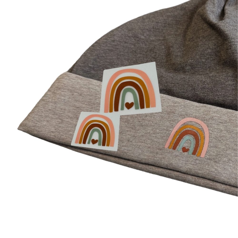 Iron-on transfer | "Rainbow"  30 mm x 30 mm