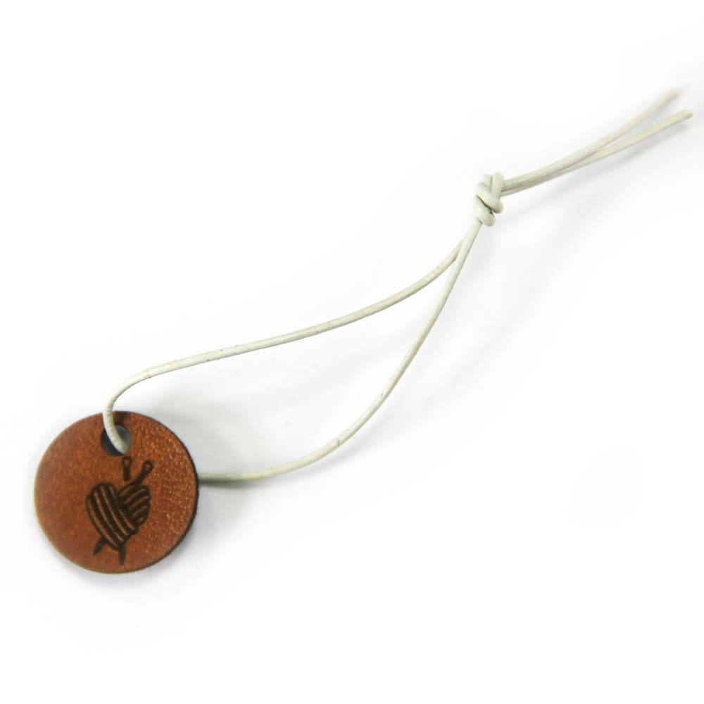Leather thong, leather strap (1 mm) for hang tags