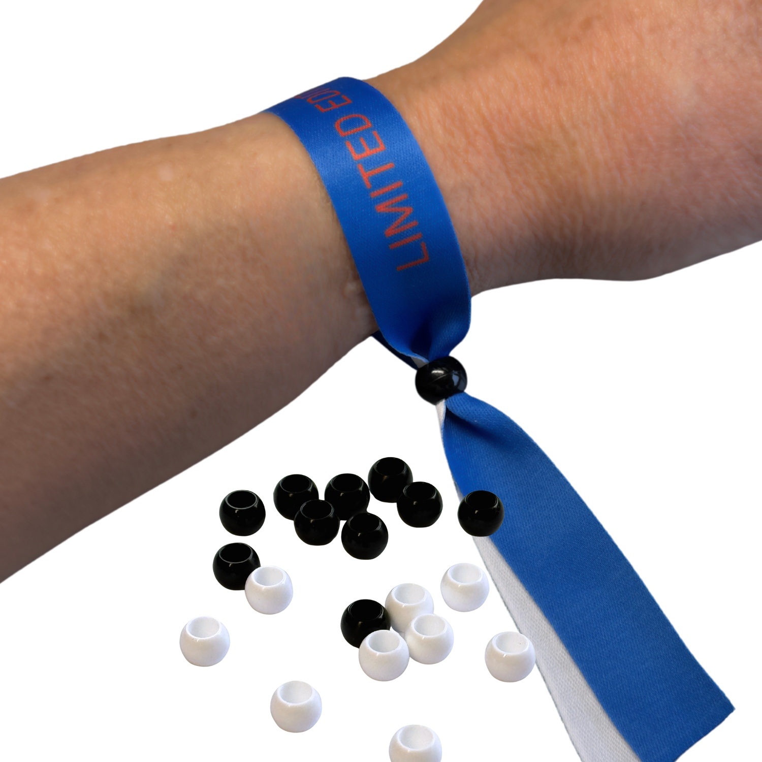 Perlenverschluss Eintrittsband