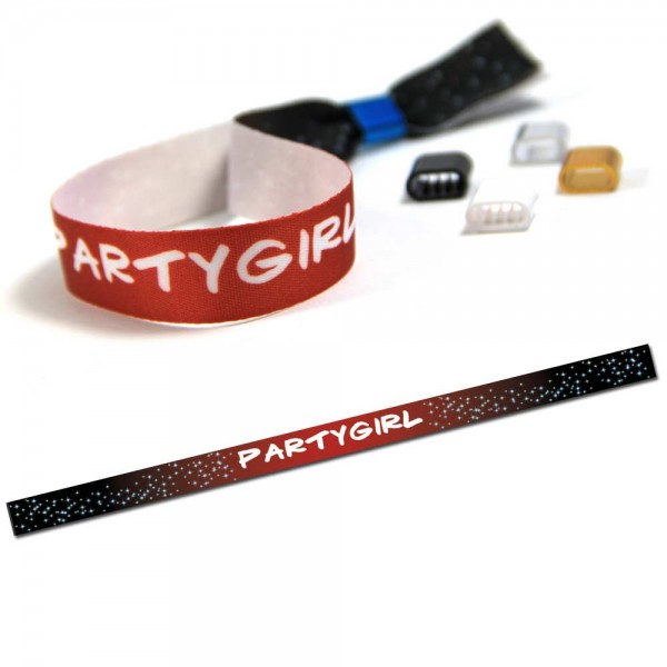 Party Wristband "Partygirl" Design 4