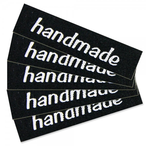 Fix&Fertig - Étiquette textile „handmade“ 1 - petite