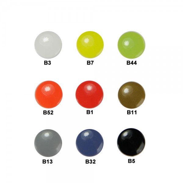 Plastic Snap Fasteners - round smal (Kam Snaps T3)